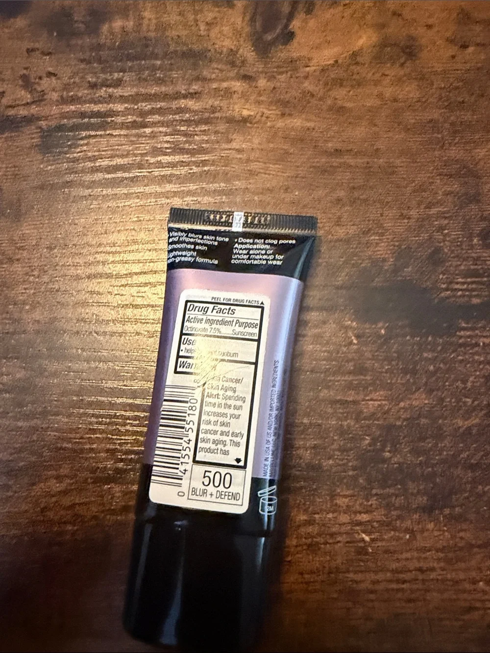 Maybelline Master Prime SPF 30 Primer - Lavender/Purple Finish